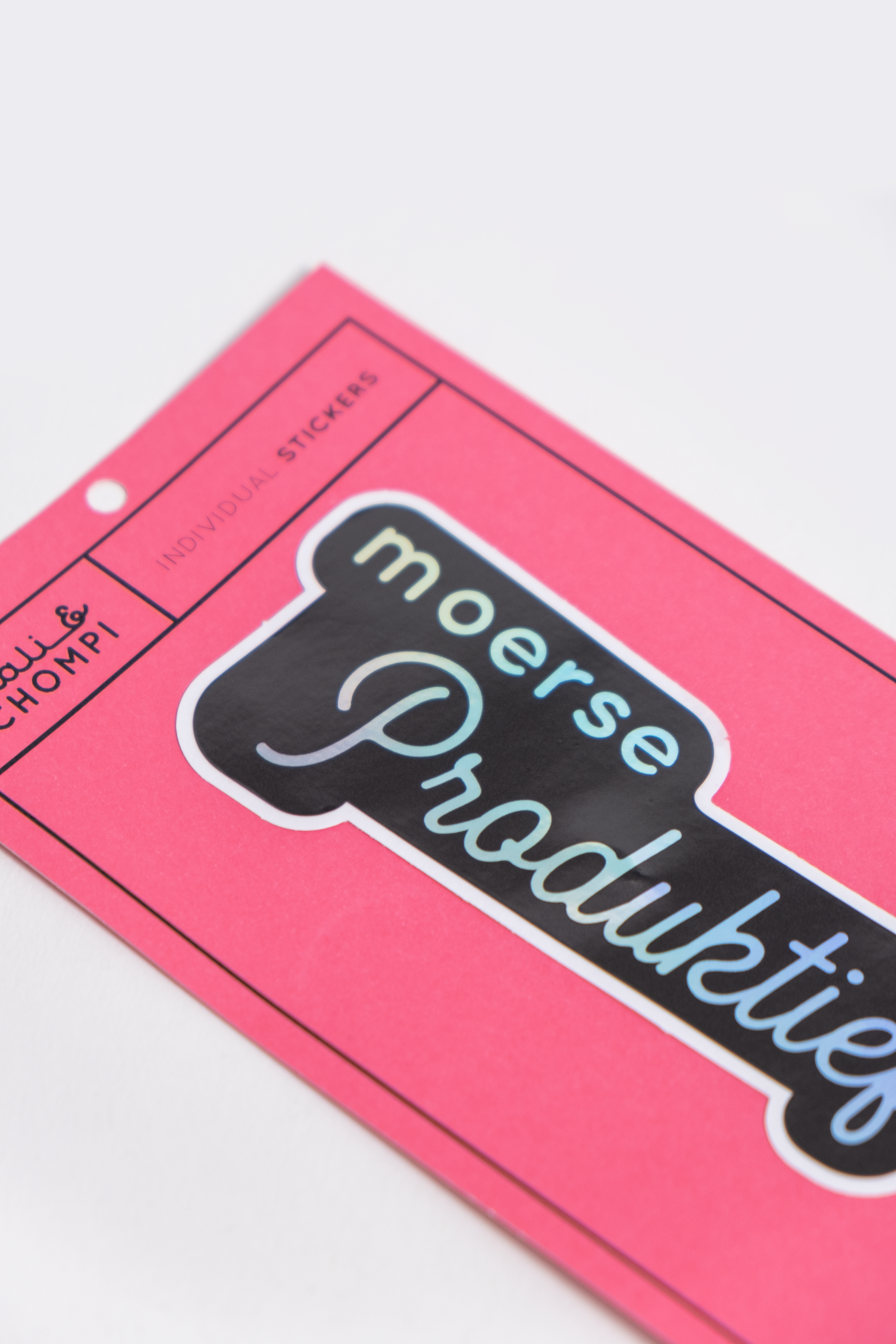 Moerse produktief Sticker