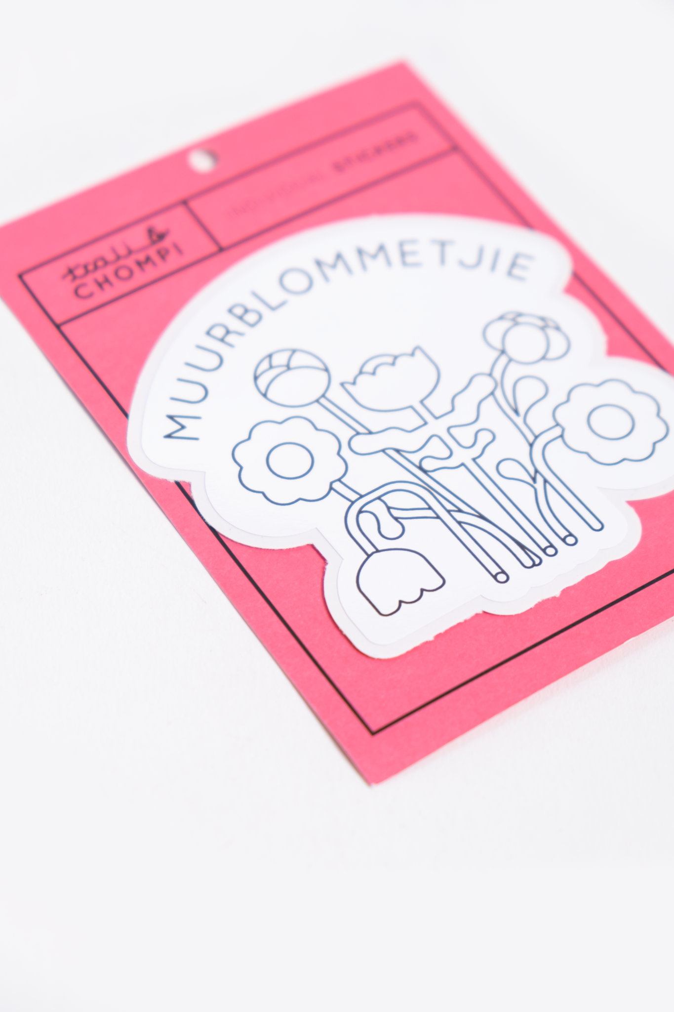 Muurblommetjie Sticker