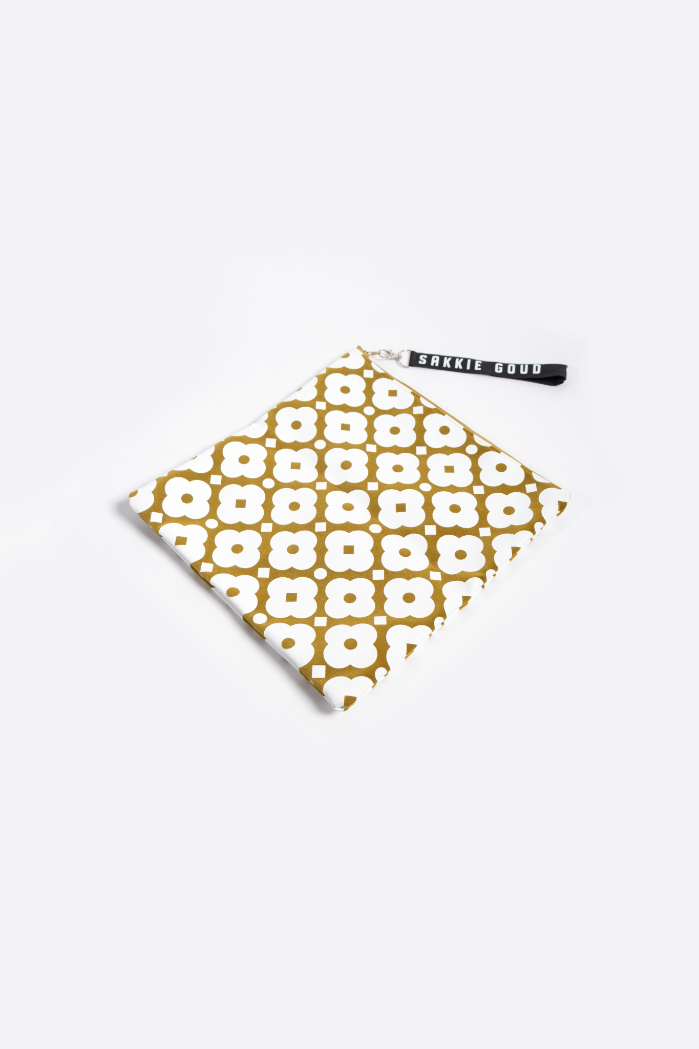 Screenprinted foldover bag