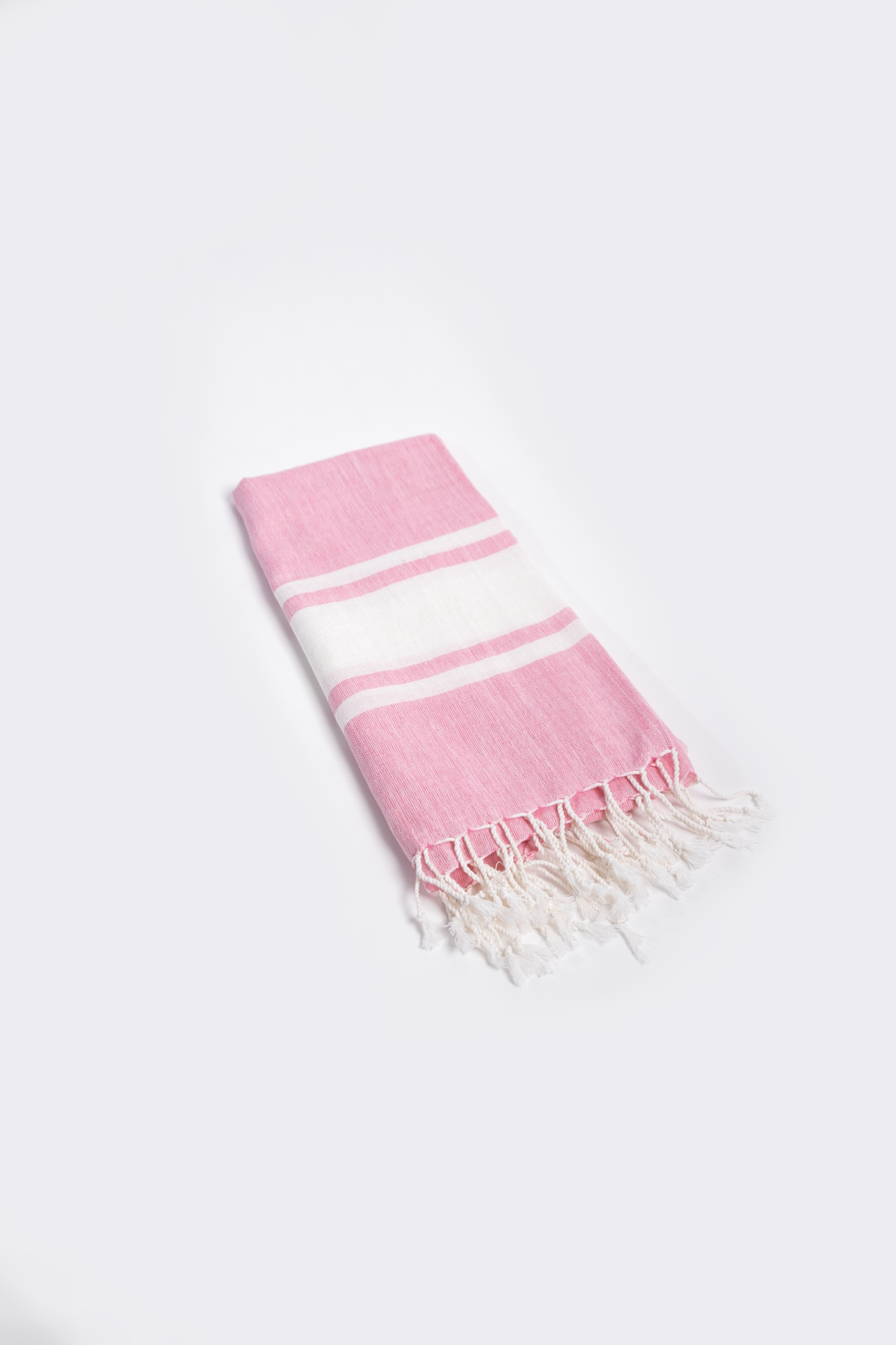 Cotton Striped Scarf