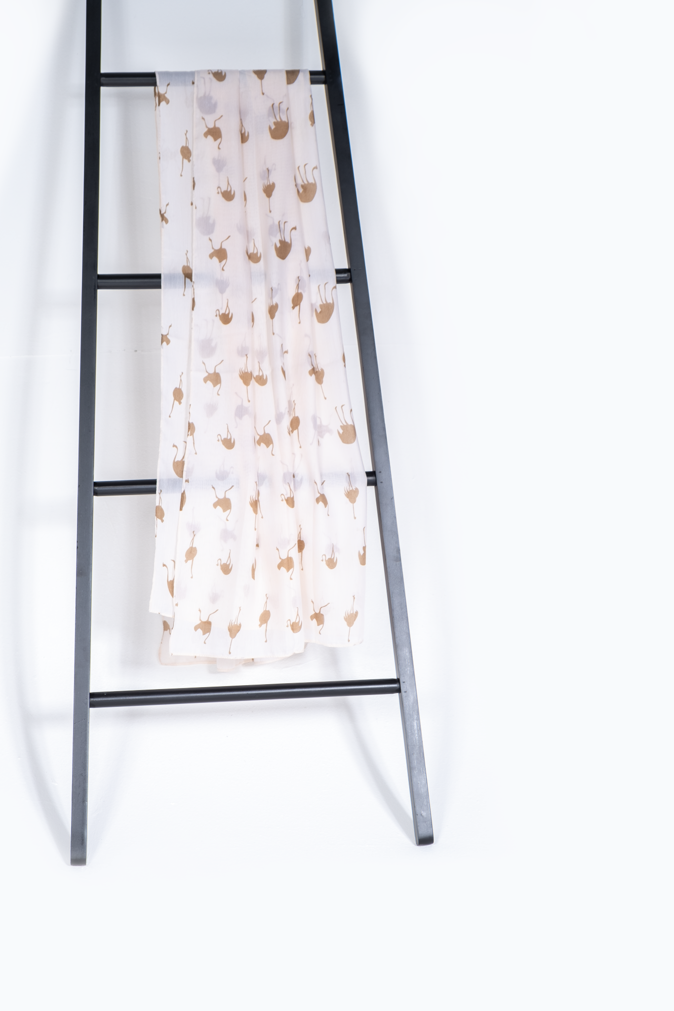 Ostrich print scarf