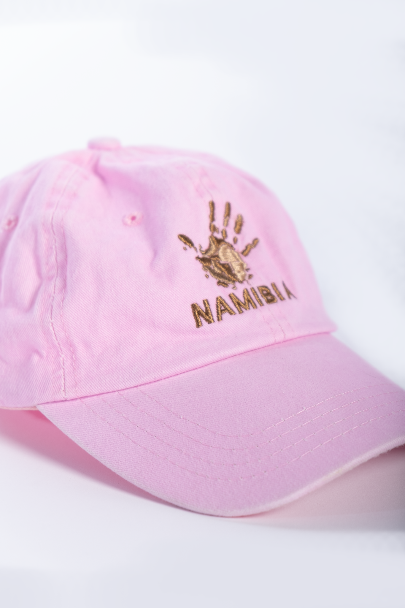 Hand Logo Pink Cap