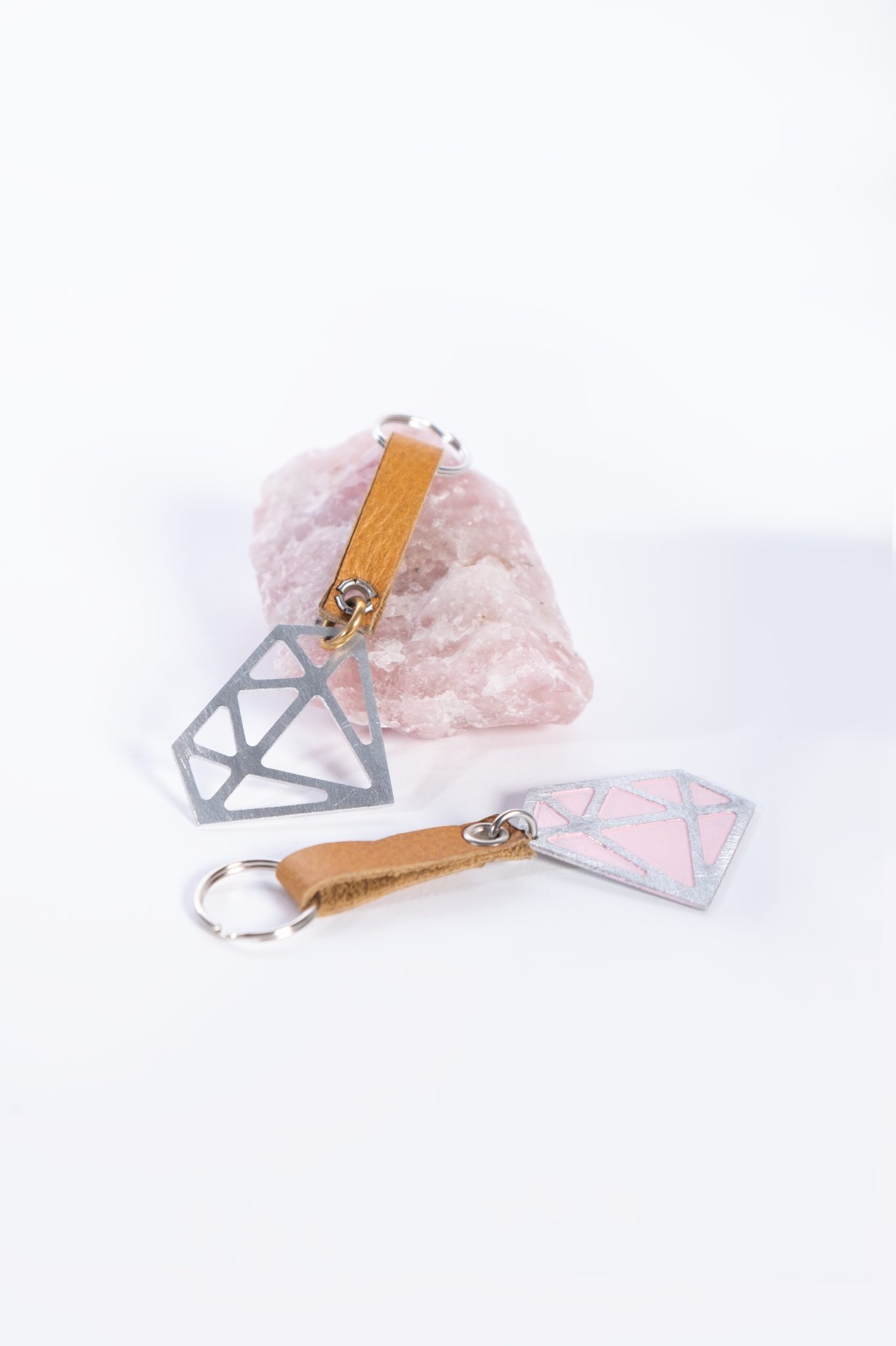 Diamond Logo Keyring