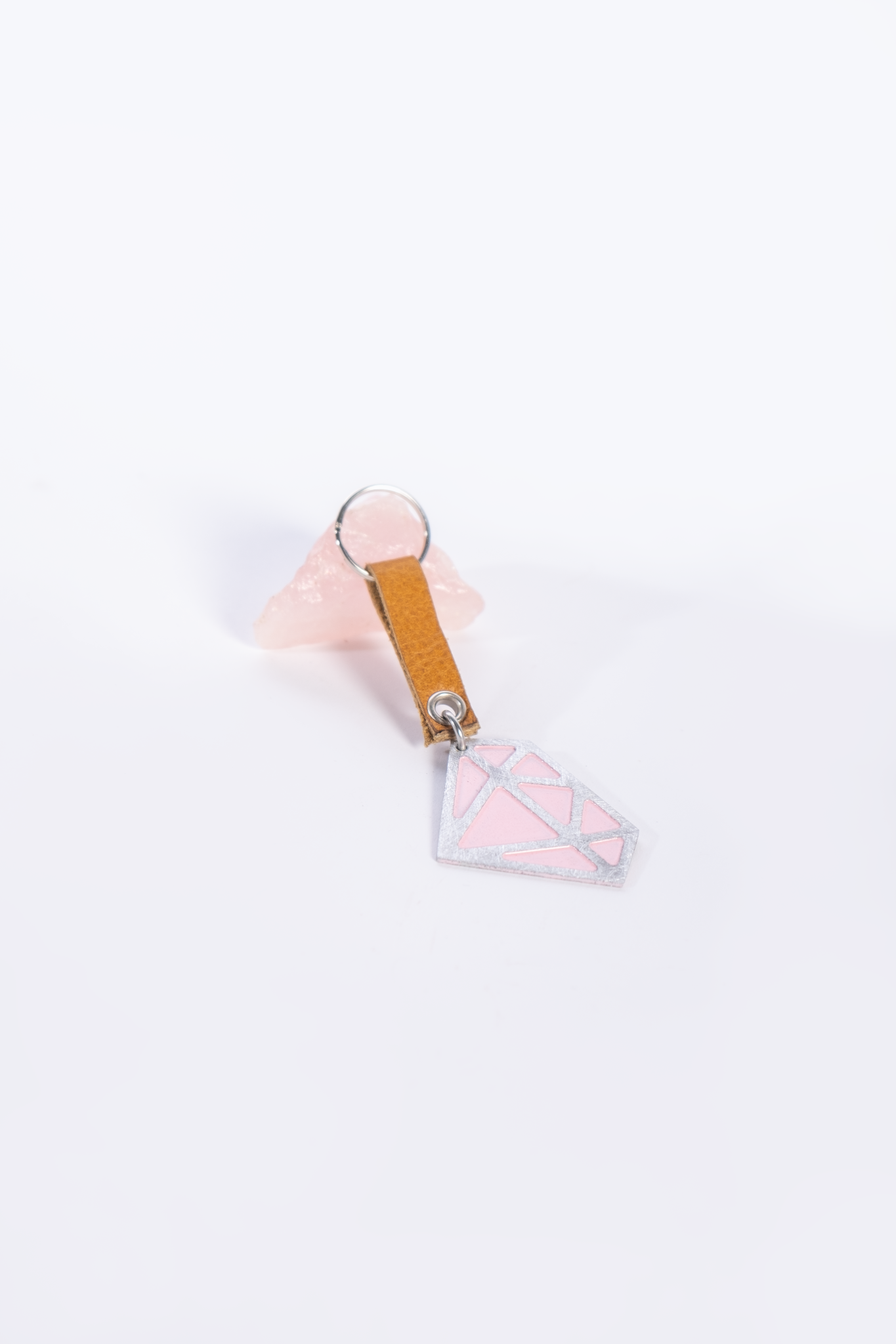 Diamond Logo Keyring