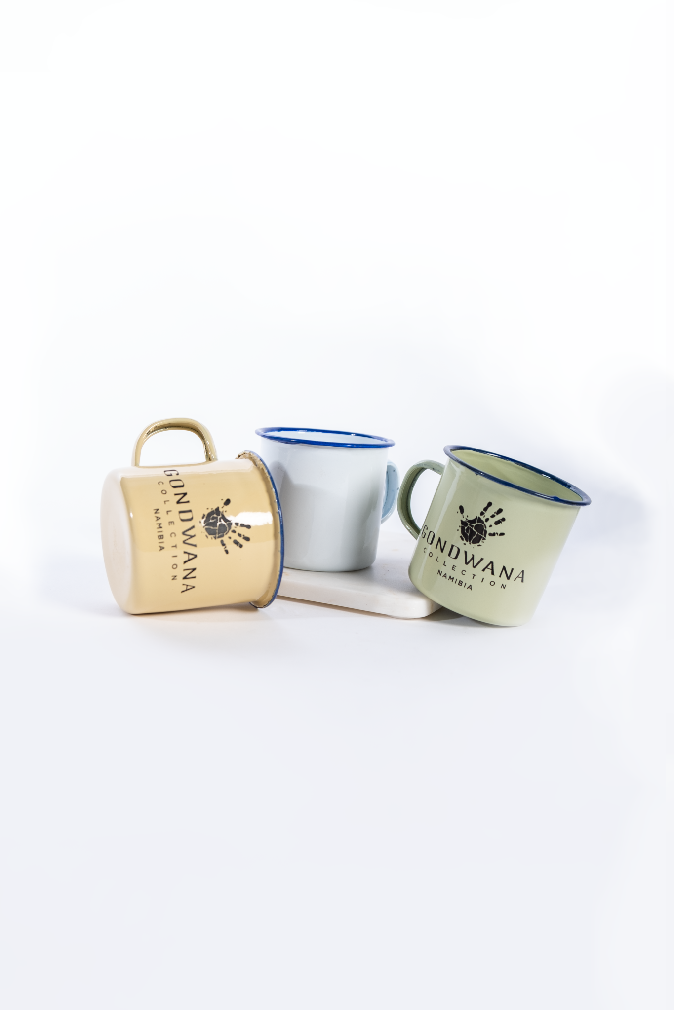 Gondwana Logo Enamel Mug 250ml