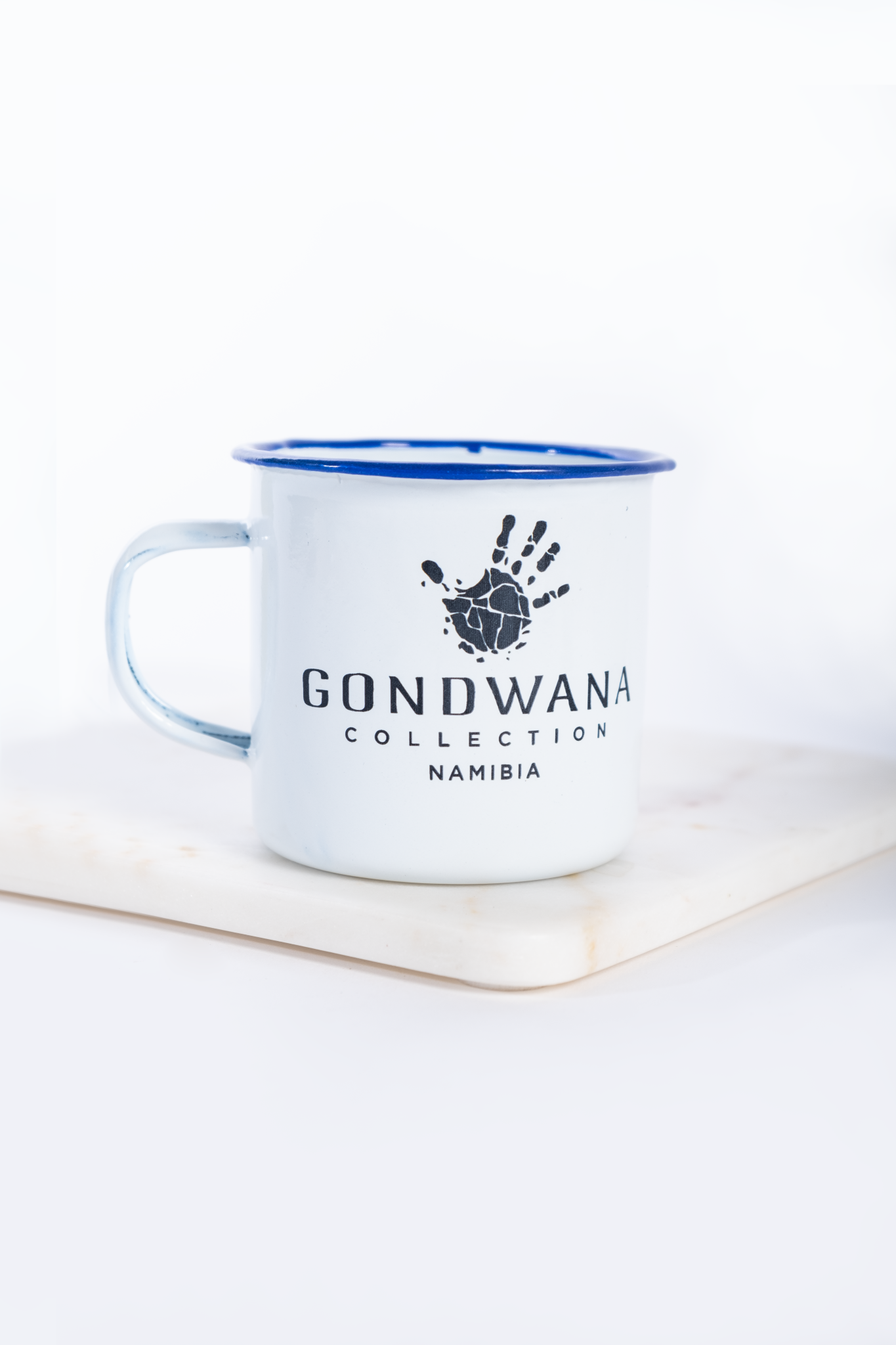 Gondwana Logo Enamel Mug 250ml
