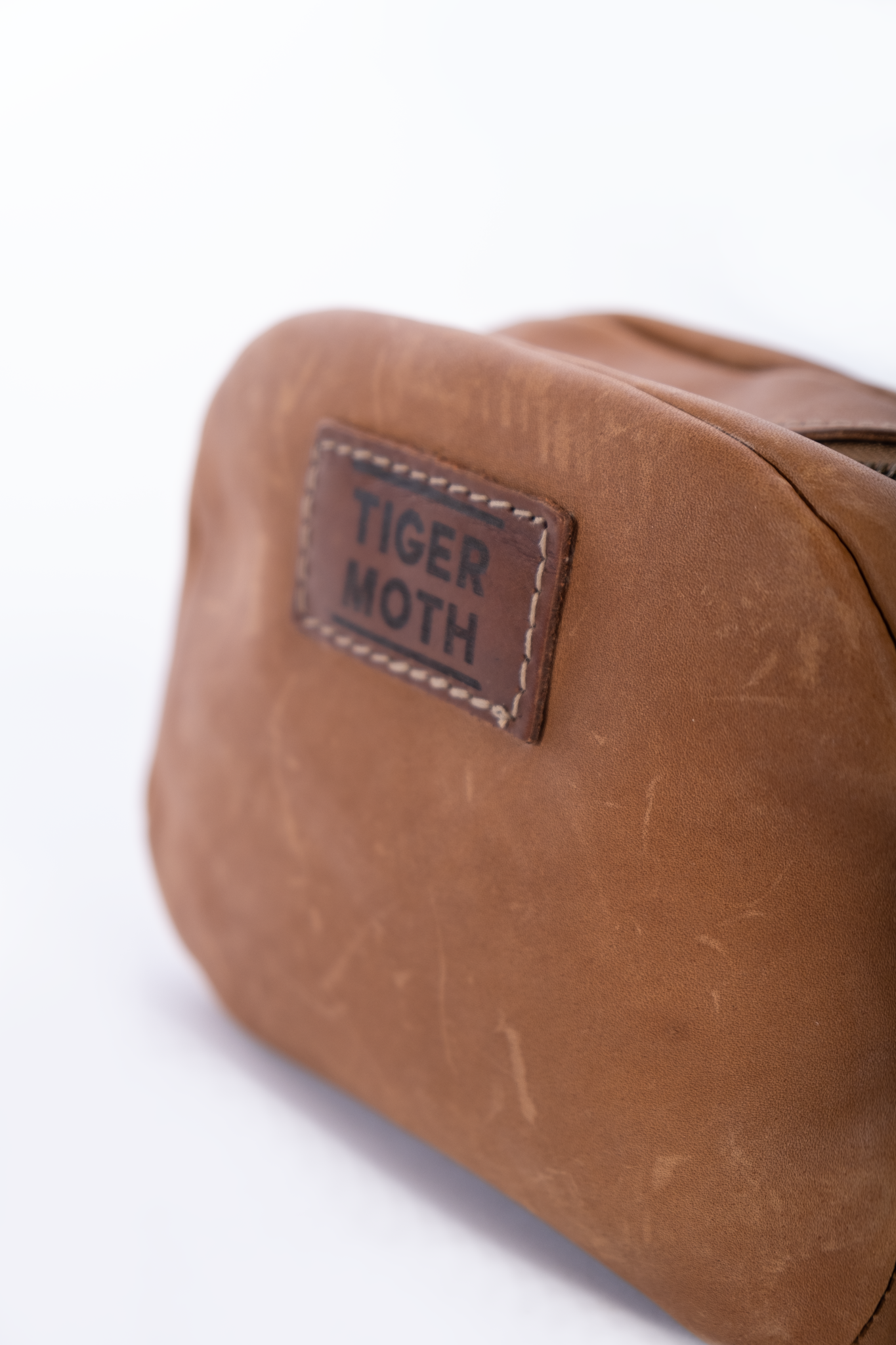 Full grain Leather Make-up Bag
