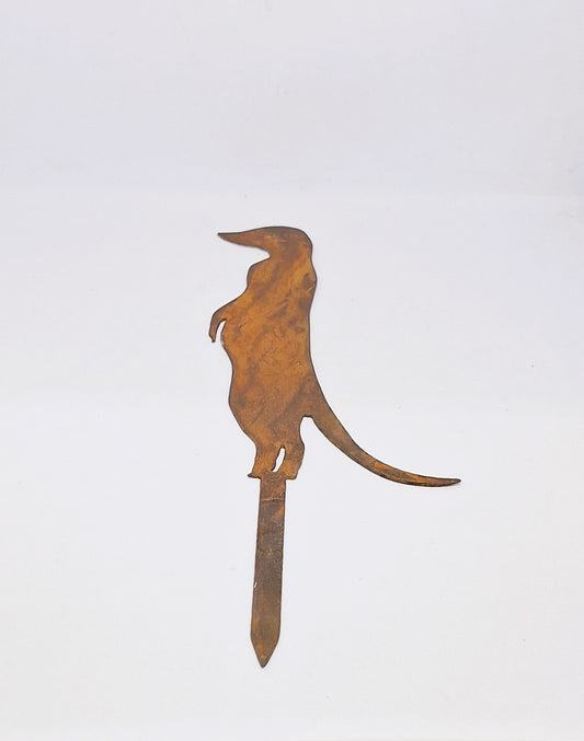 Metal Lawn Stakes Meerkat Large