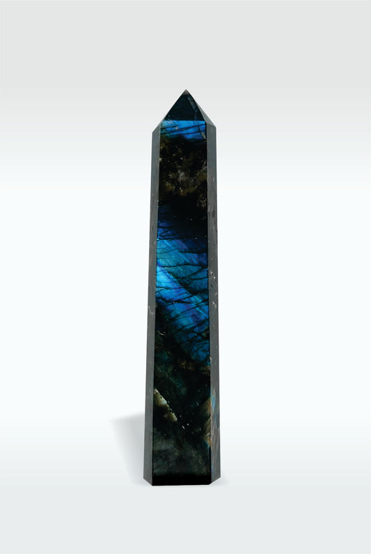 Labradorite Obelisk - Luna
