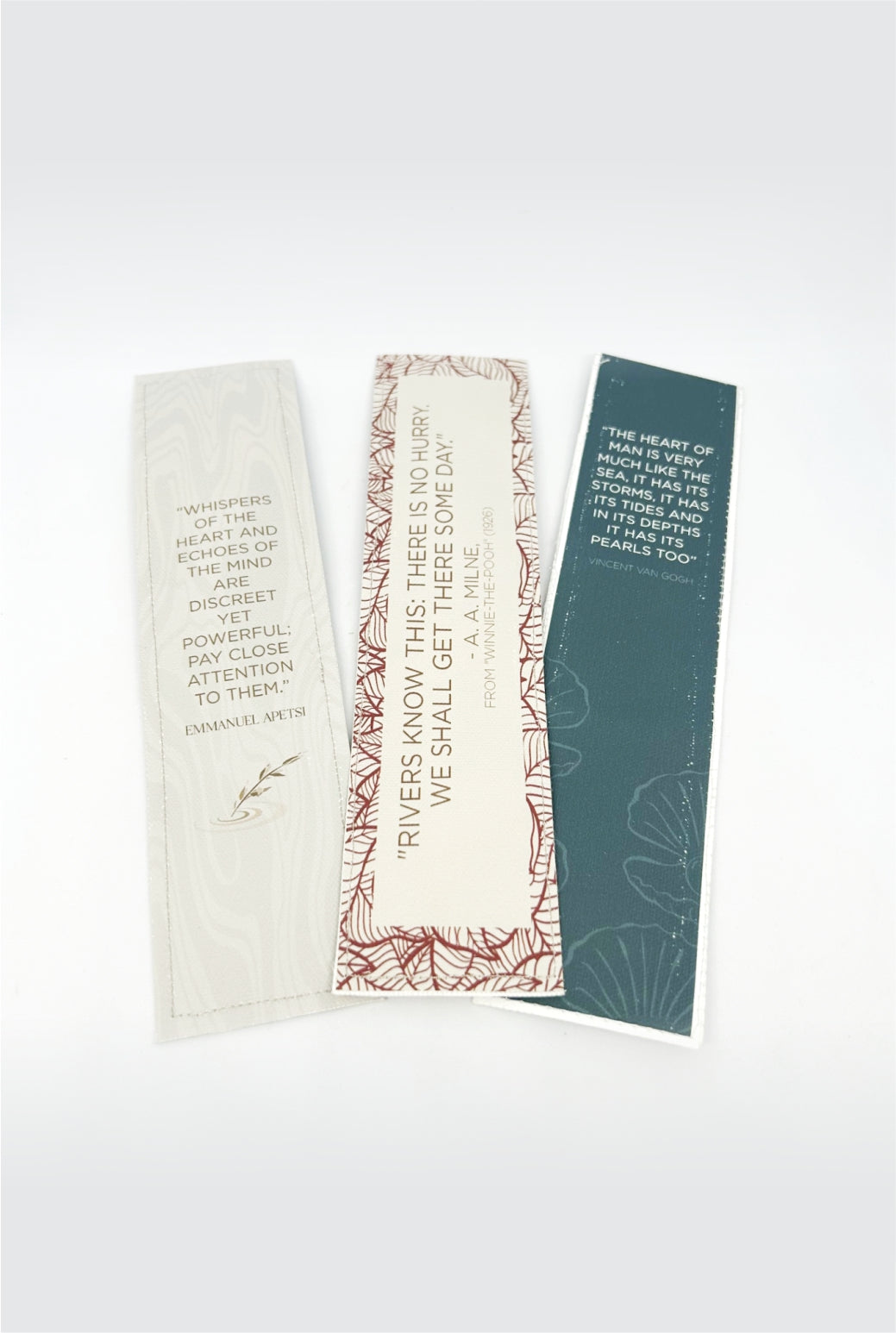 Canvas sails motivational bookmark