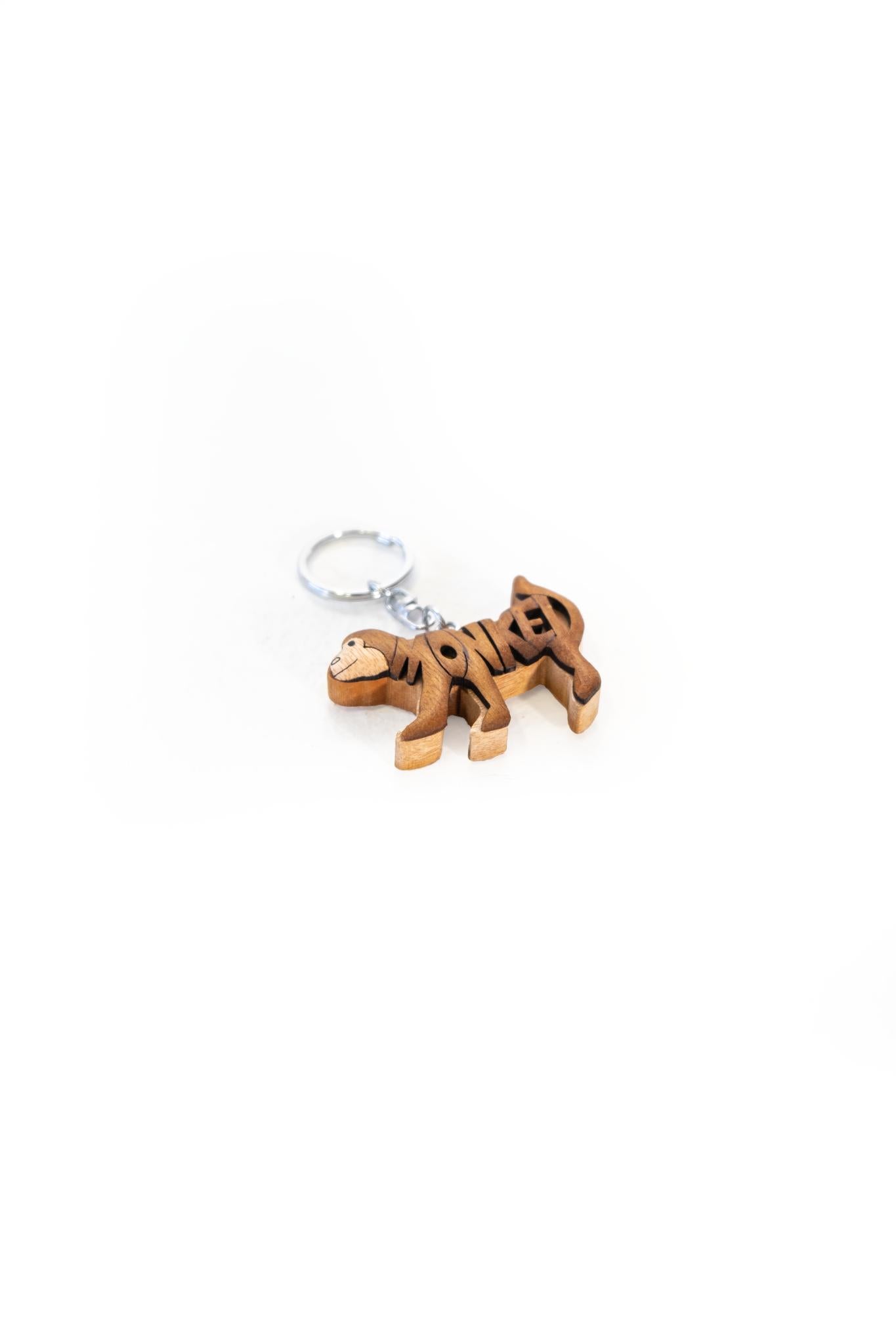 Animal wooden Keyring