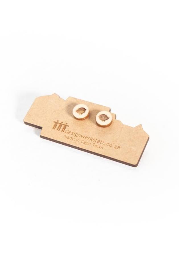 Laser-cut wooden Studs