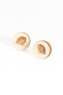 Laser-cut wooden Studs