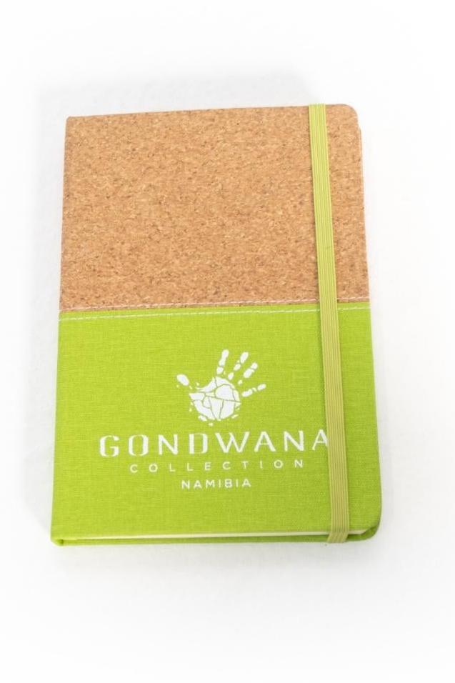 Gondwana Collection Namibia Merchandise – Notizbuch aus nachhaltigem Kork