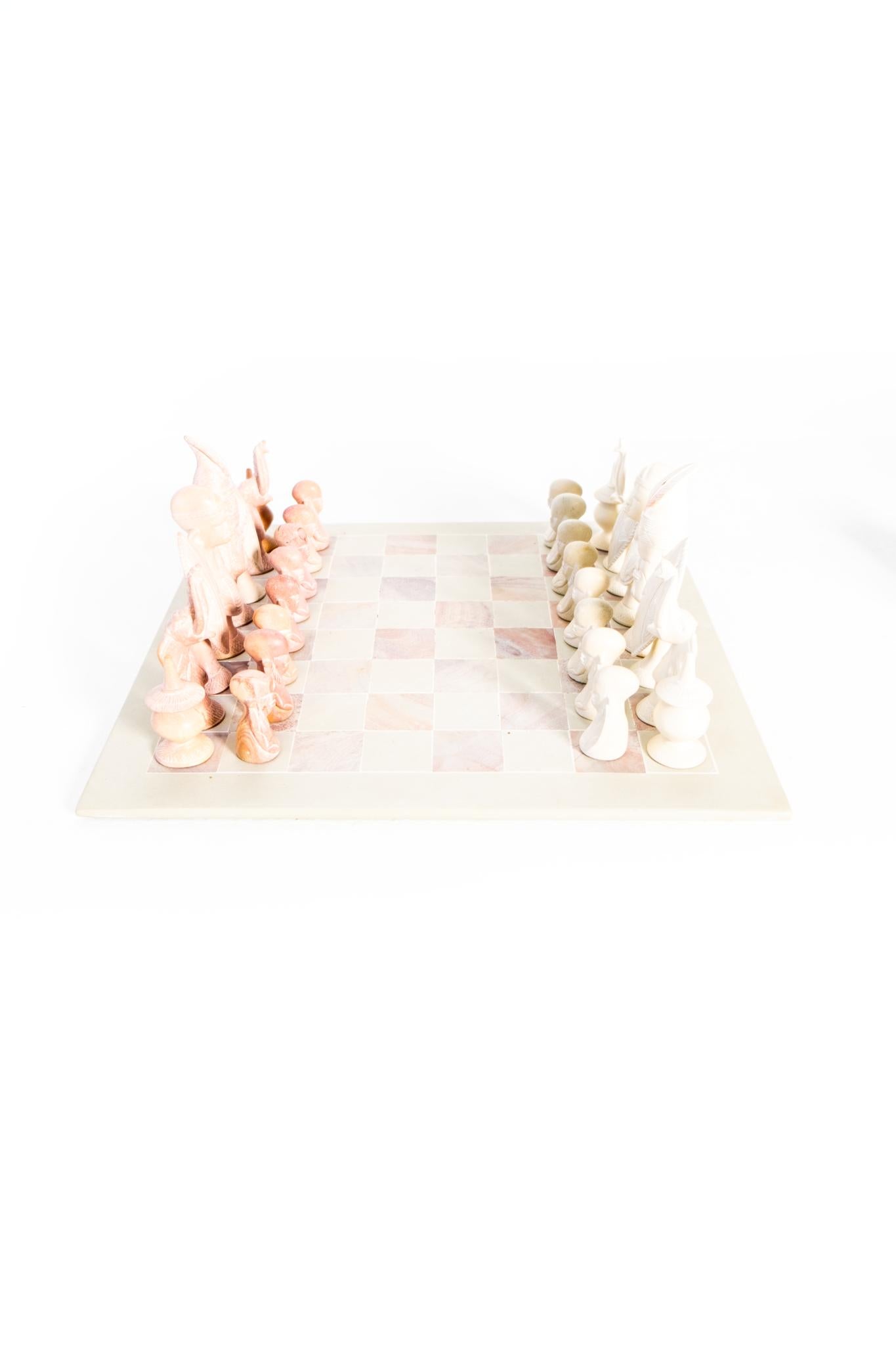 Chess board Soapstone