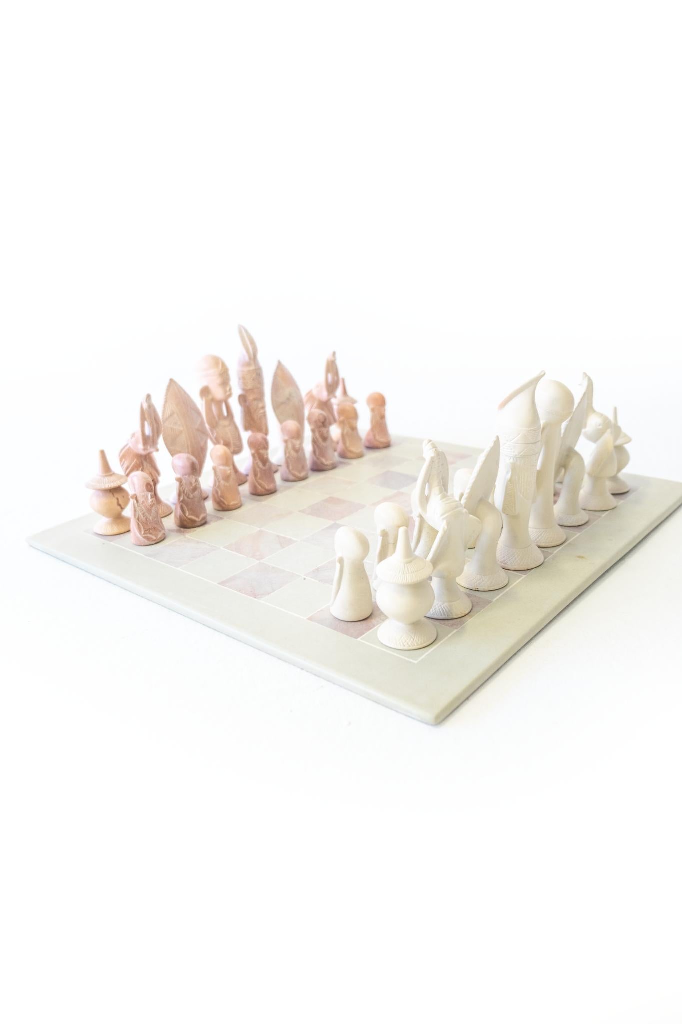 Chess board Soapstone