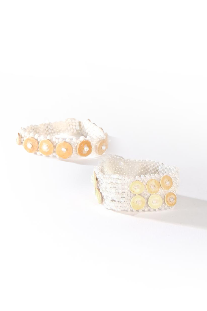 Ostrich Eggshell Bracelet