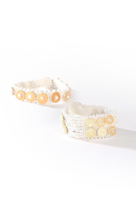 Ostrich Eggshell Bracelet