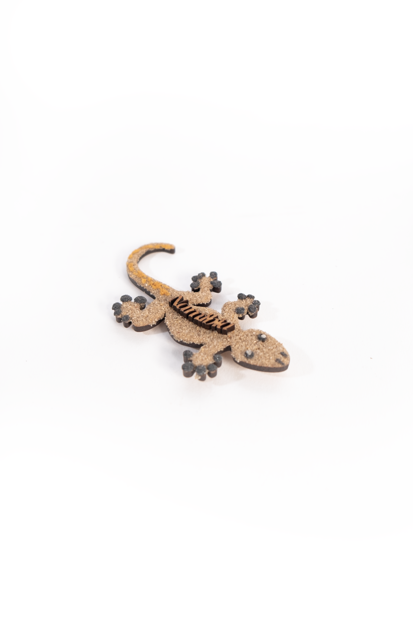 Sand Fridge Magnet Gecko