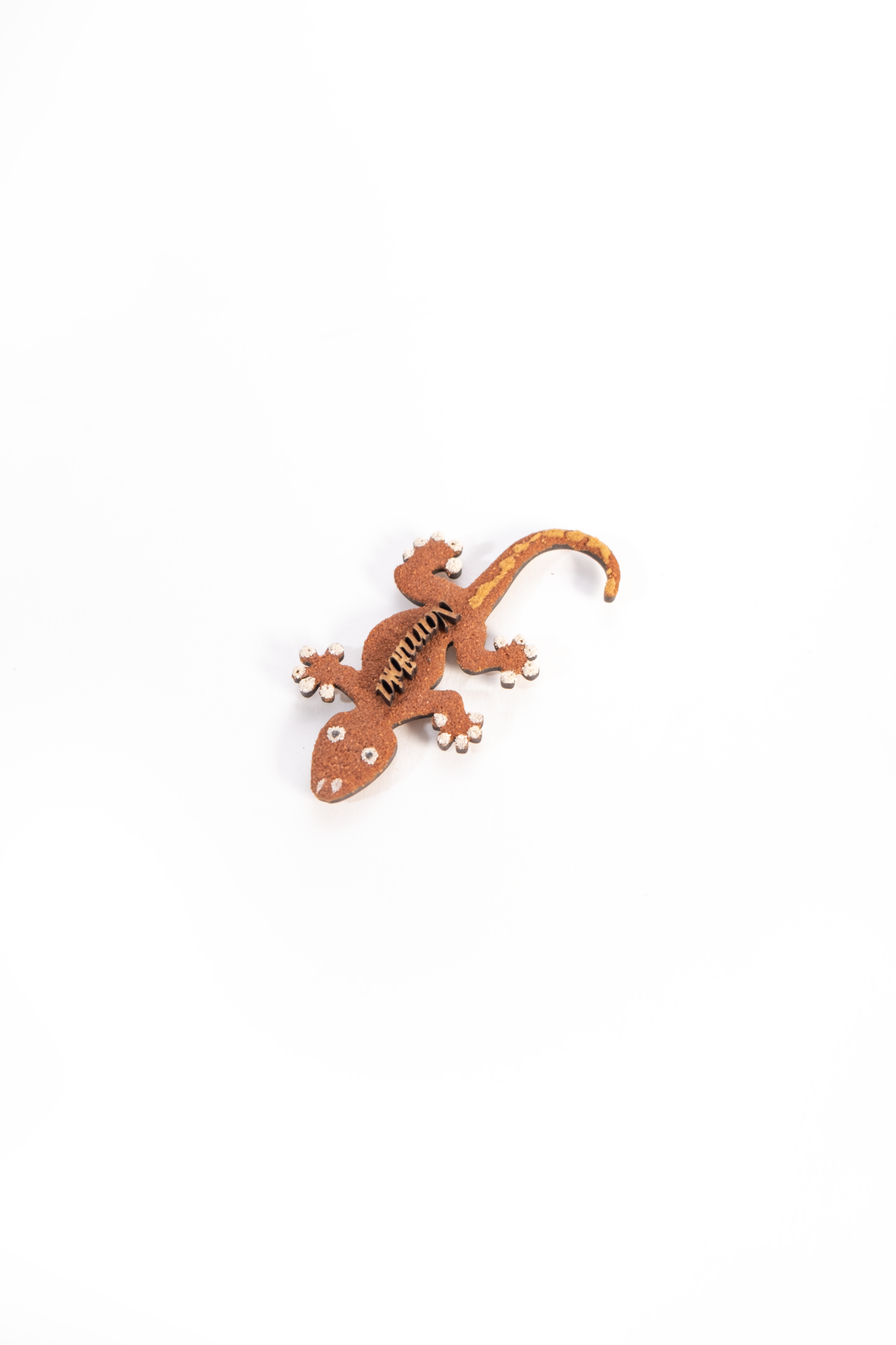 Sand Fridge Magnet Gecko