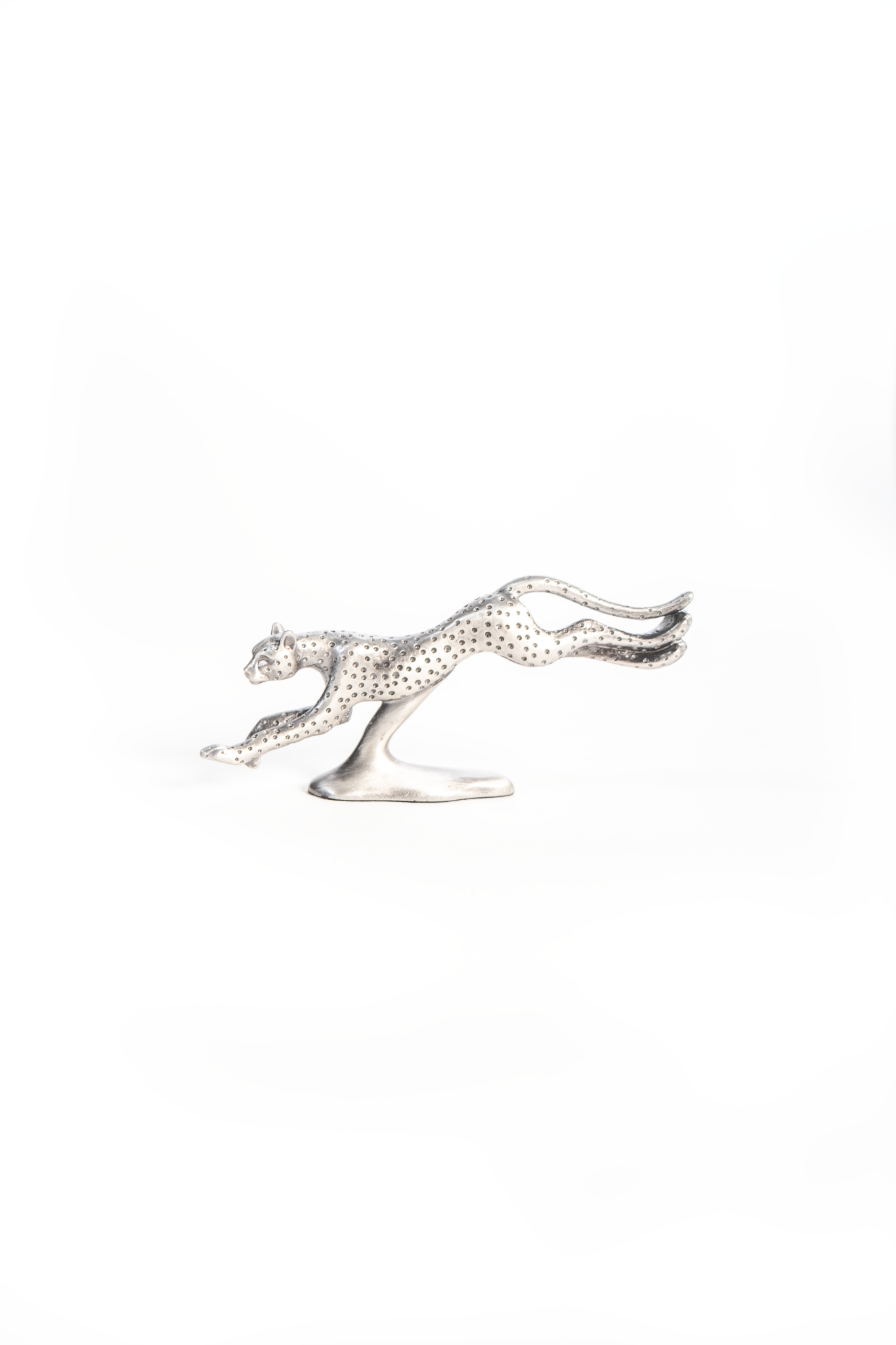 Cheetah Pewter Figurine
