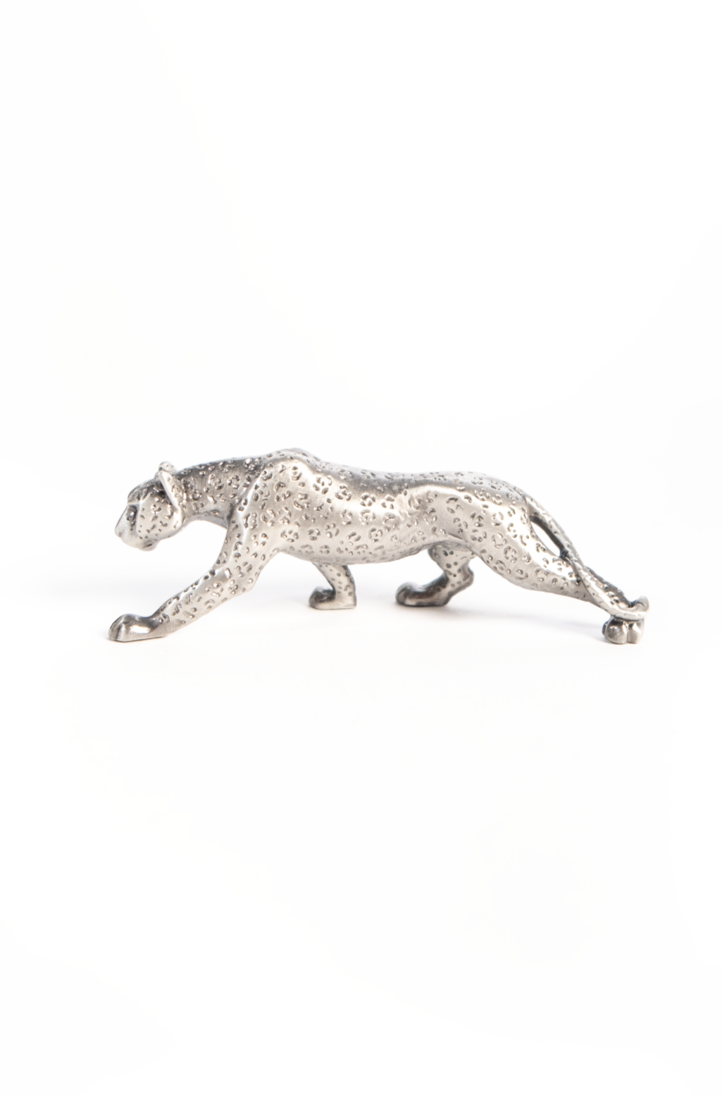 Leopard Pewter Figurine