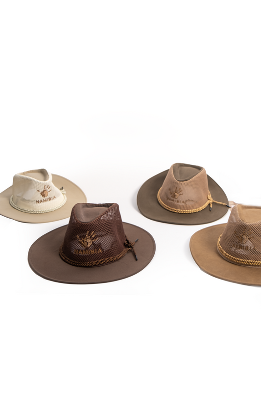 Gondwana - Wide Brim Net Top Hat