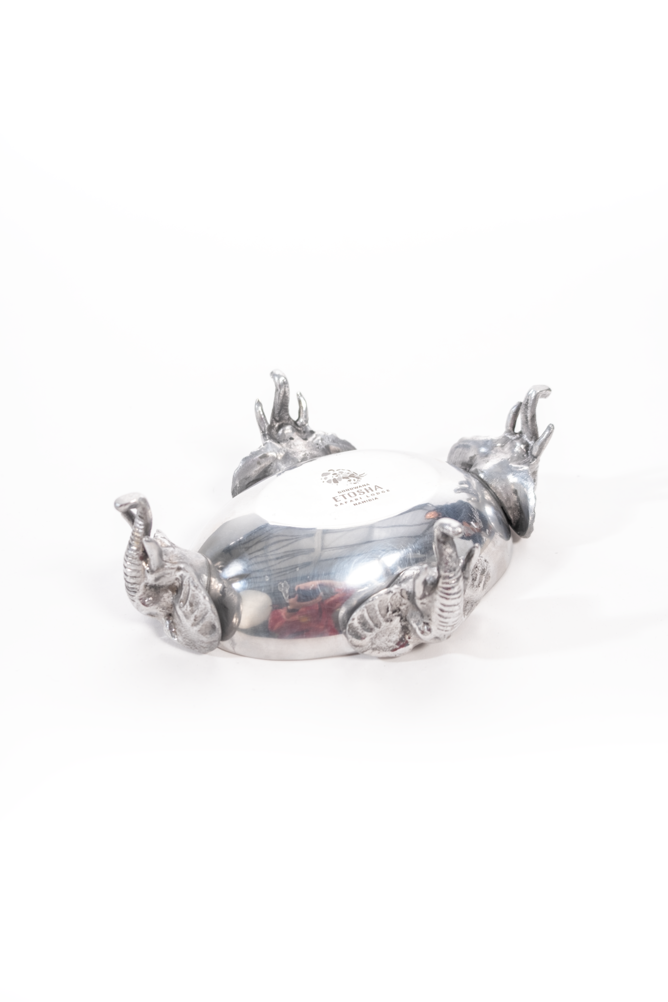 Aluminium Elephant oval bowl