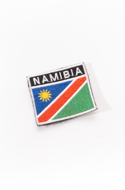 Namibian Flag Sew On Badge