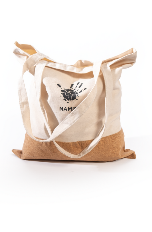 Gondwana Collection Namibia - Einkaufstasche aus nachhaltiger Baumwolle und Kork