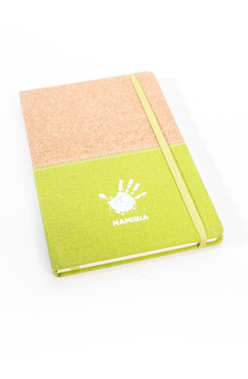 Gondwana Collection Namibia Merchandise – Notizbuch aus nachhaltigem Kork