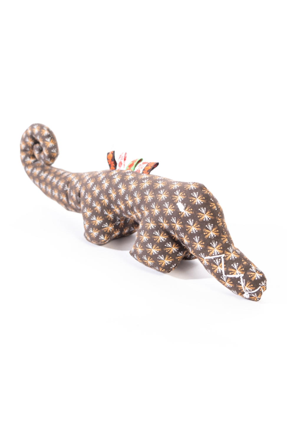 Handmade African Material Crocodile Soft Toy