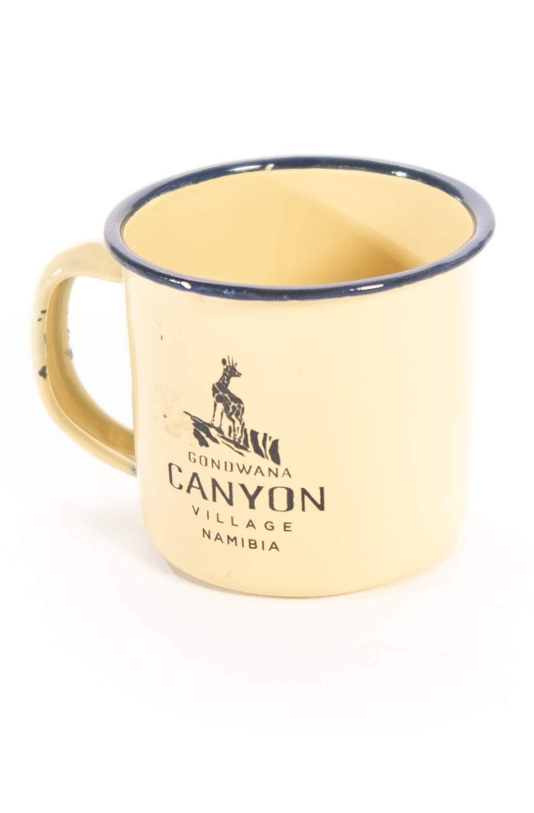 Canyon Village enamel Mug yellow - 250ml
