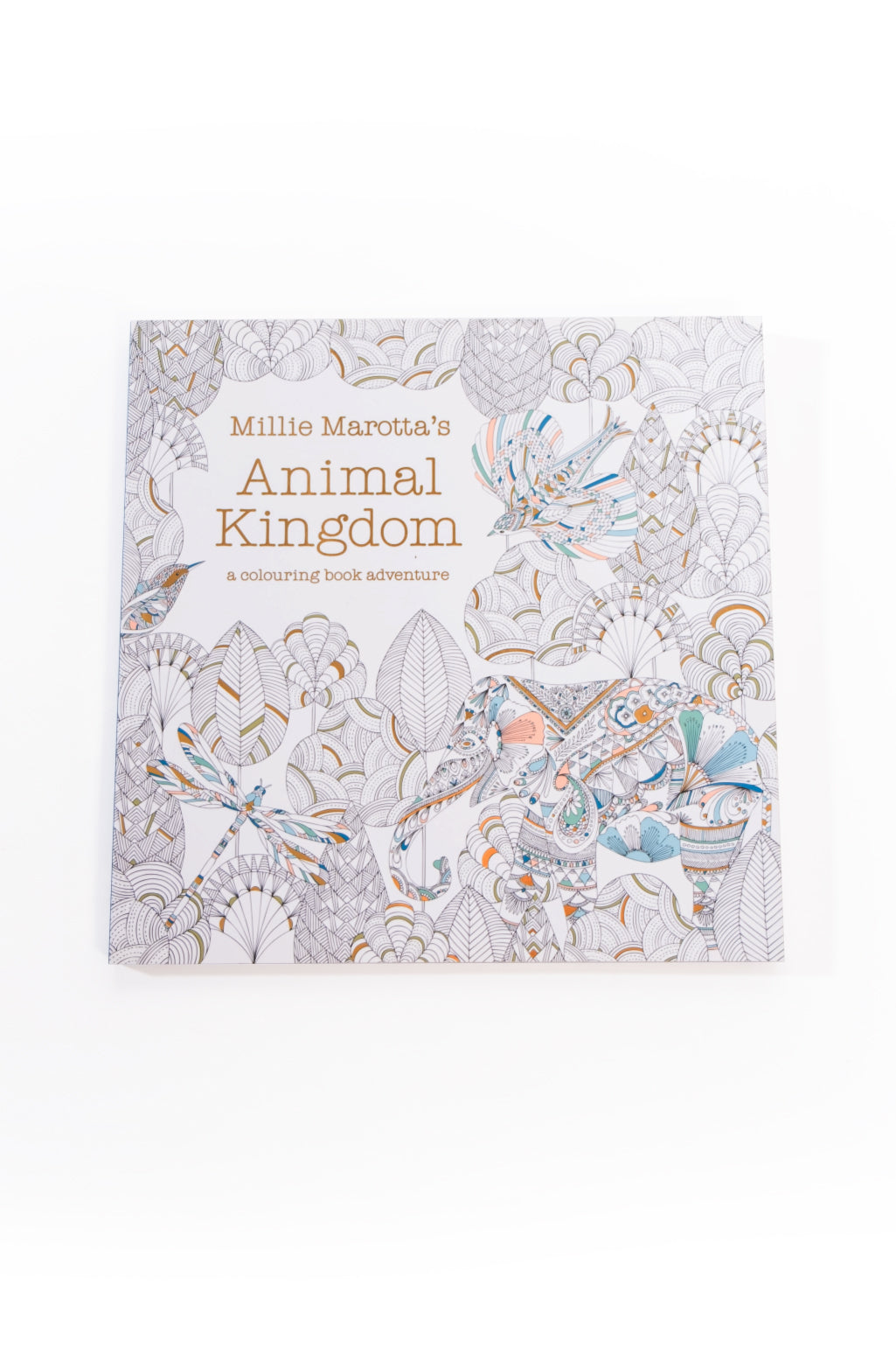 Animal Kingdom Adult Colouring Book