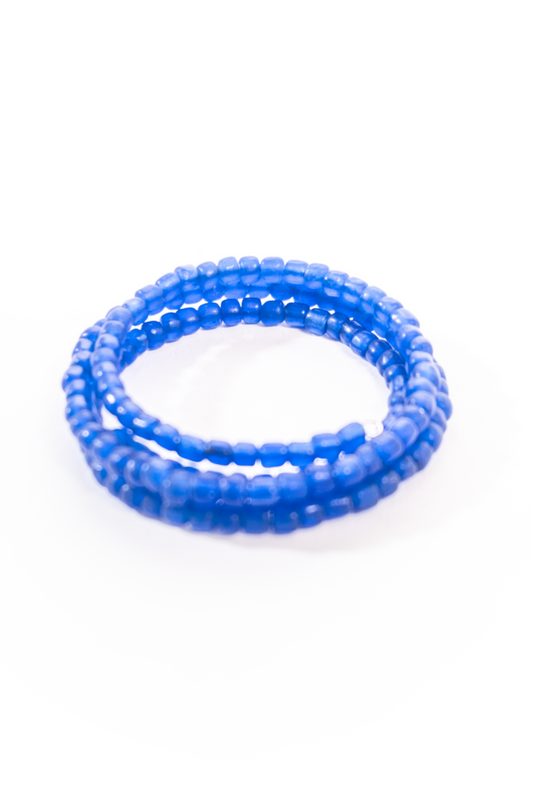 Spiral blue Bracelet
