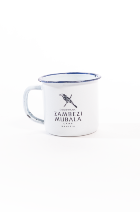 Zambezi Mubala Camp Enamel Mug white - 100ml