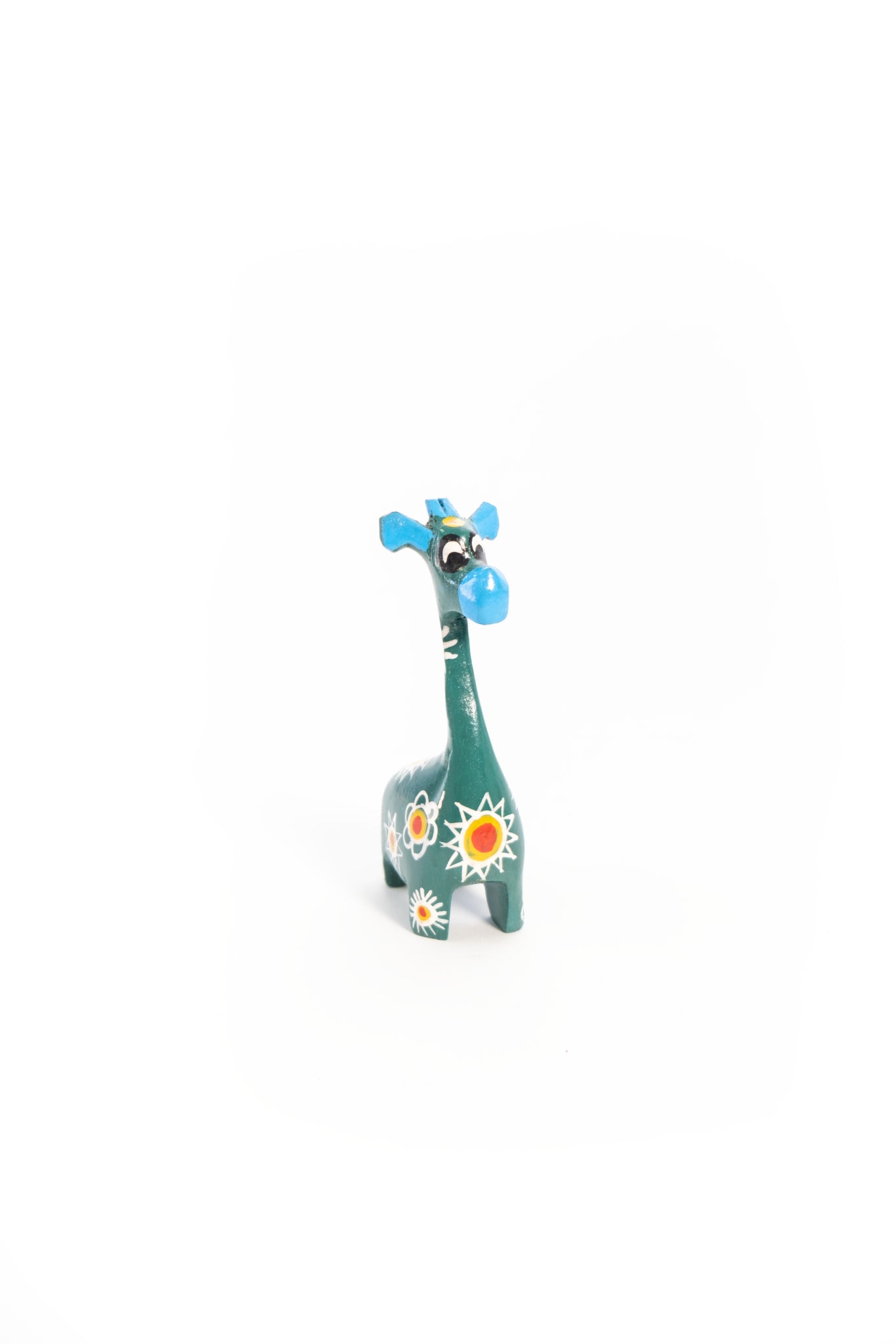 Handpainted wooden Giraffe