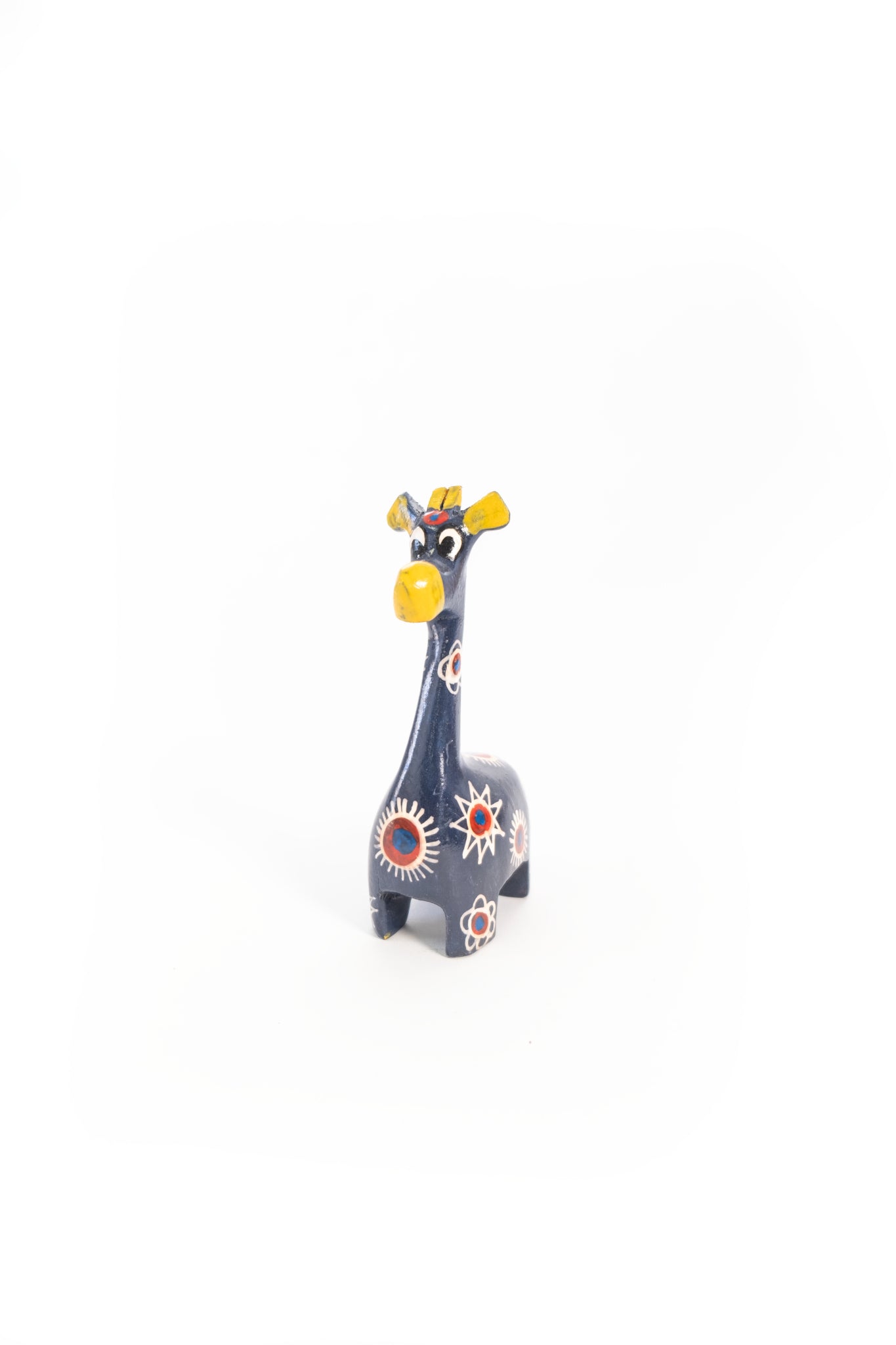 Handpainted wooden Giraffe