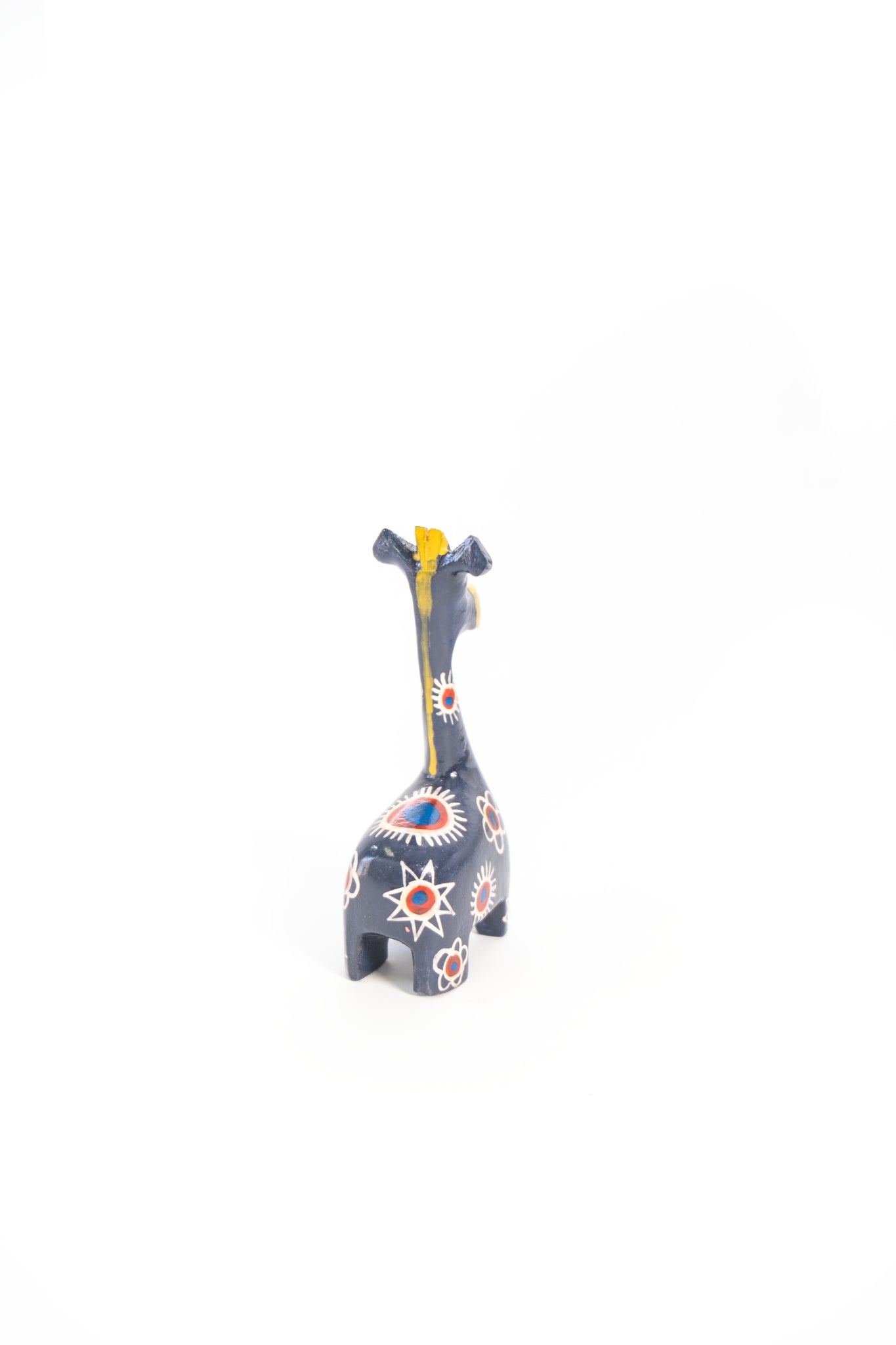 Handpainted wooden Giraffe