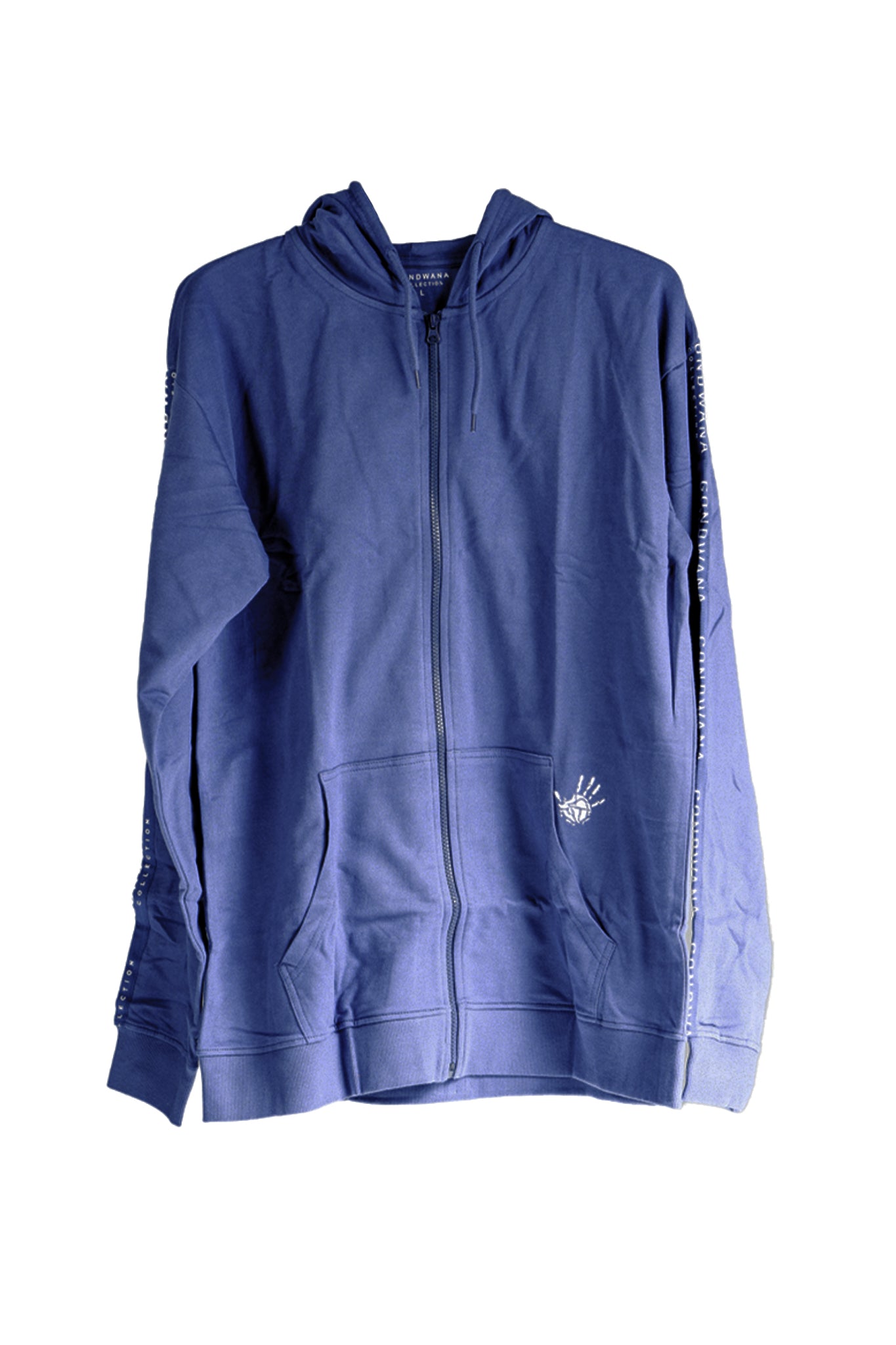 Gondwana Navy Hoodie with Zip