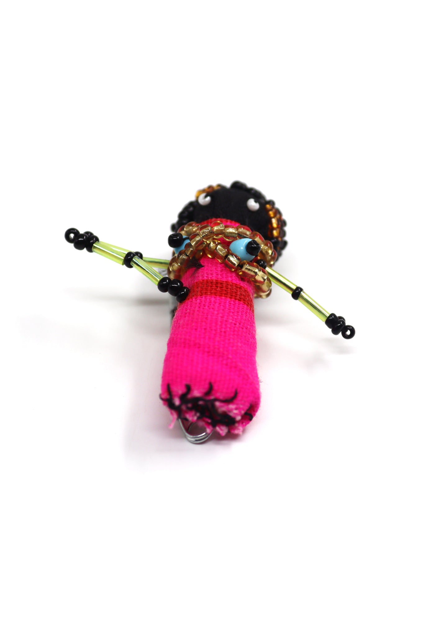 African travel doll Brooch