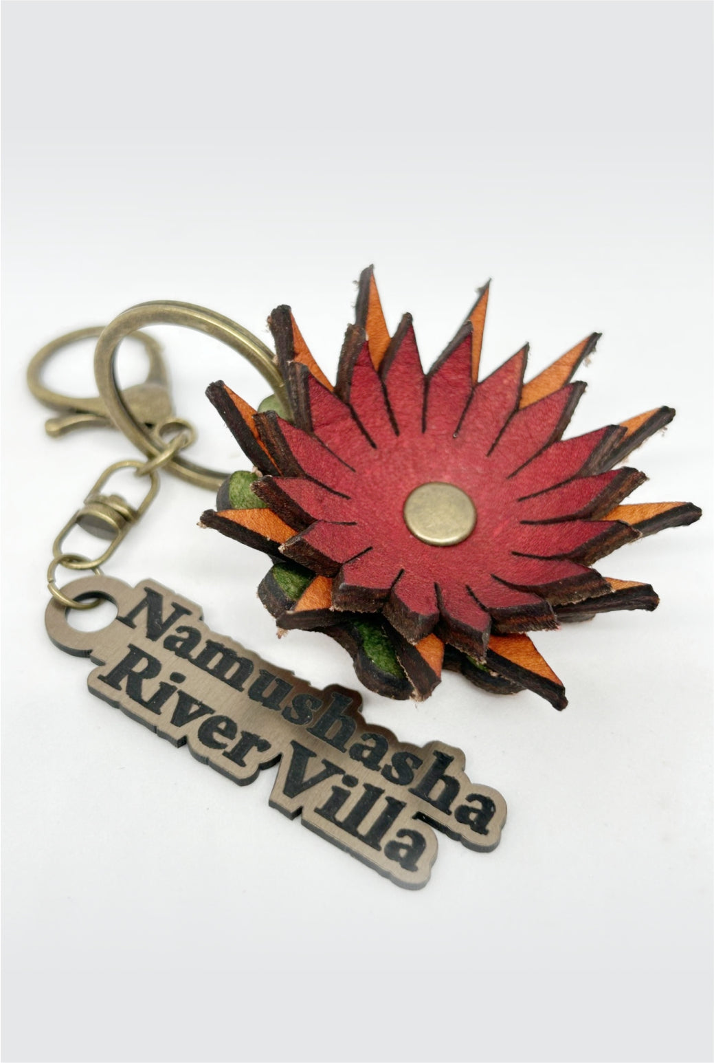 Namushasha River Villa Water Lily Keyring