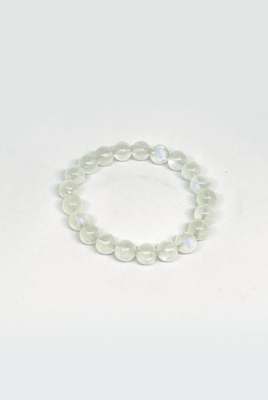 Moonstone Beaded Bracelet- Luna