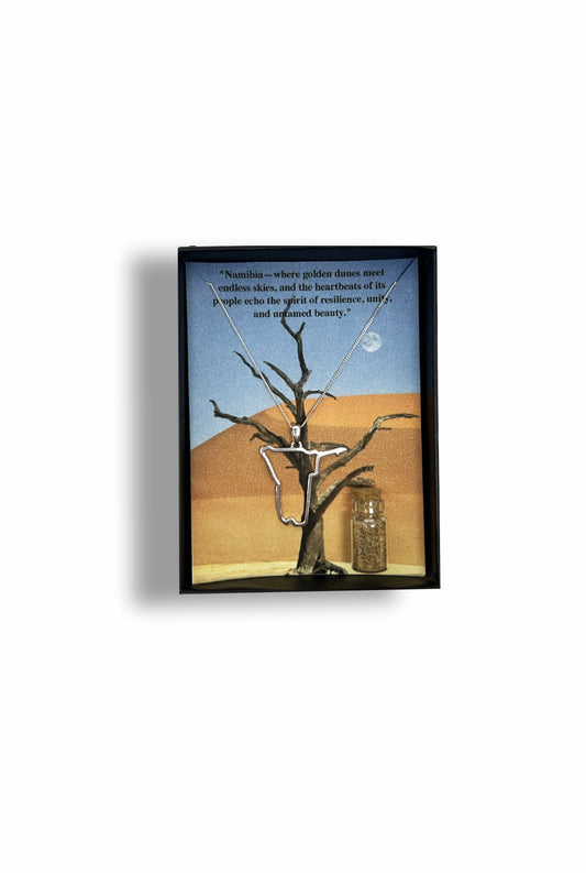 Care Trust - Collier en argent avec pierre tourmaline