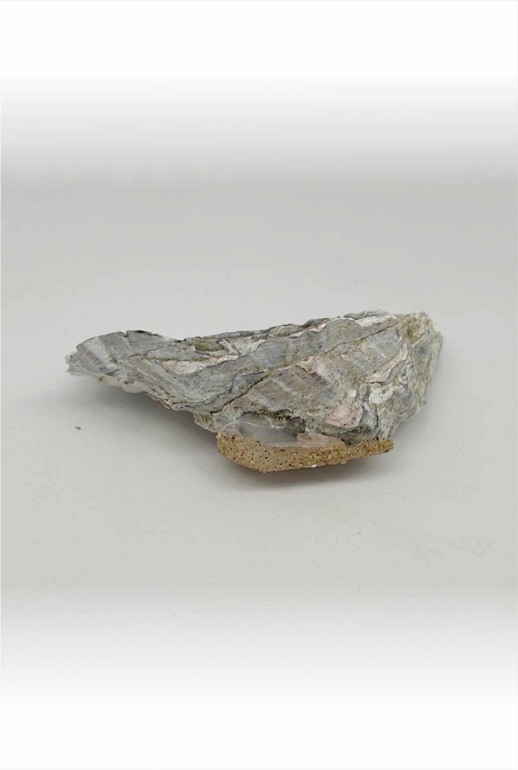 The Pearls Candle in oystershell