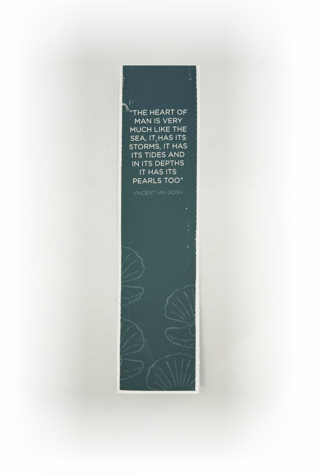 Canvas sails motivational bookmark