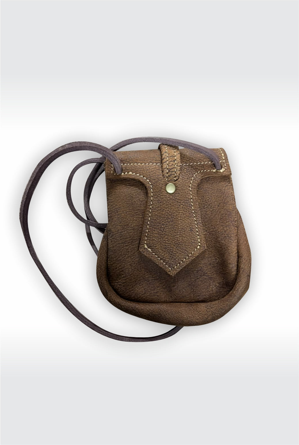 Small Satchel Pouch leather Bag