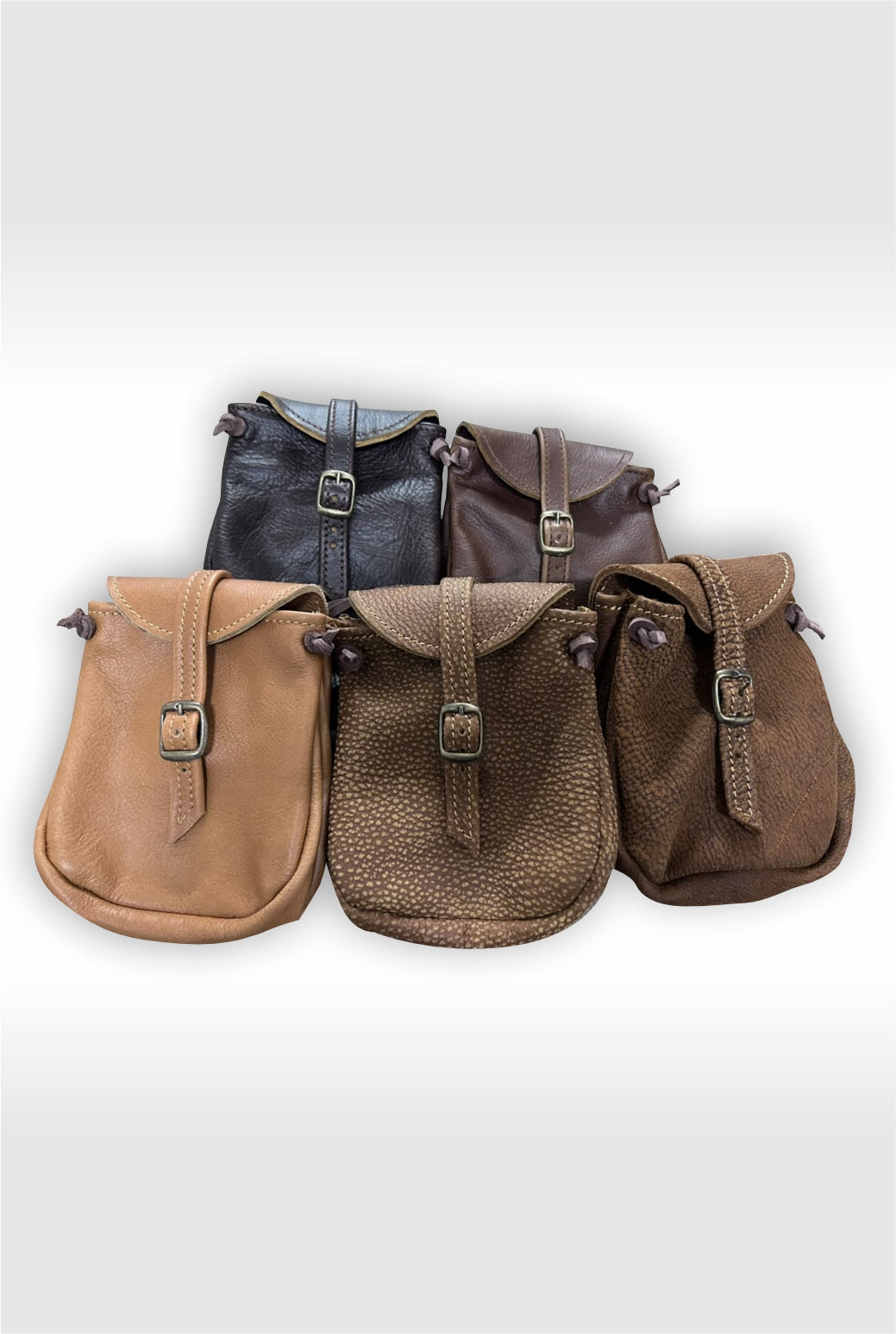 Small Satchel Pouch leather Bag