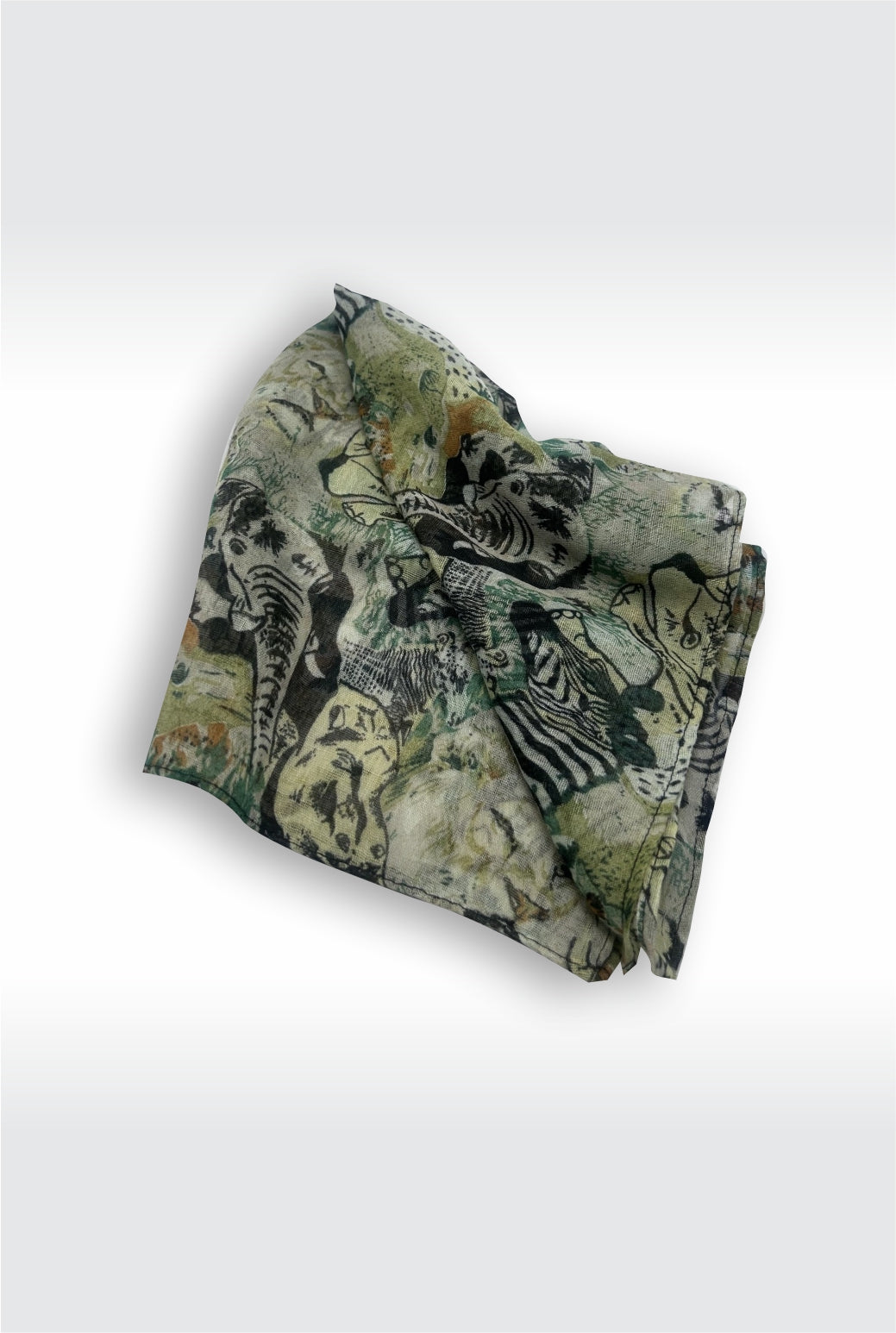 Animal Print Mini Scarf