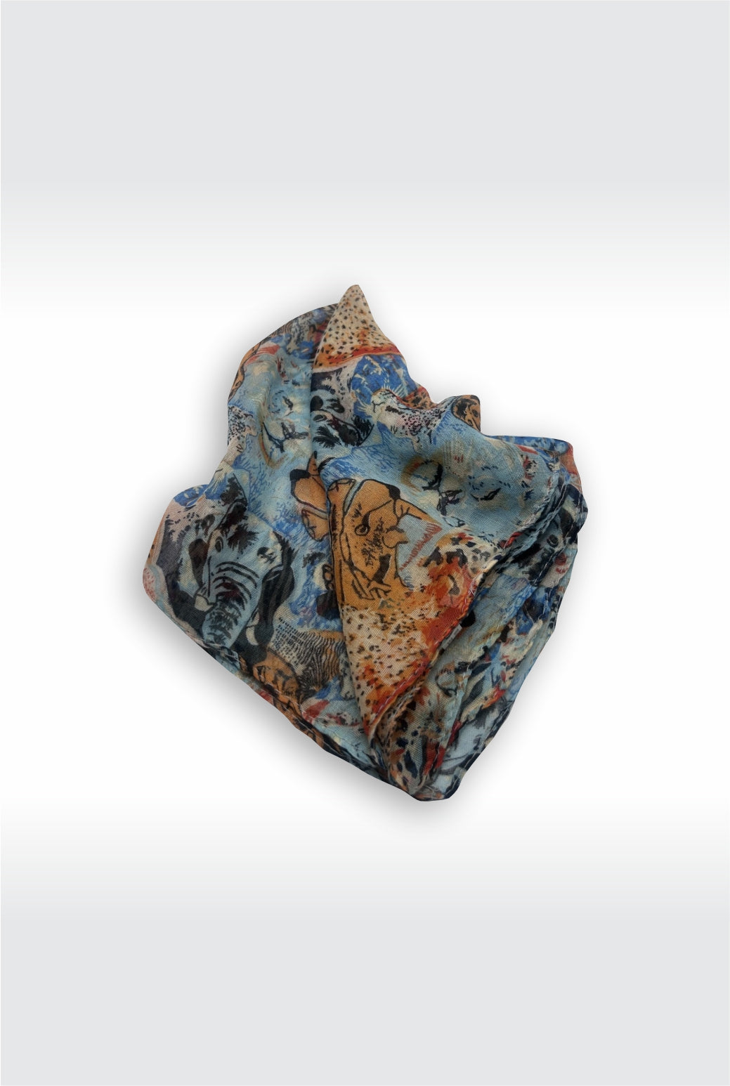 Animal Print Mini Scarf